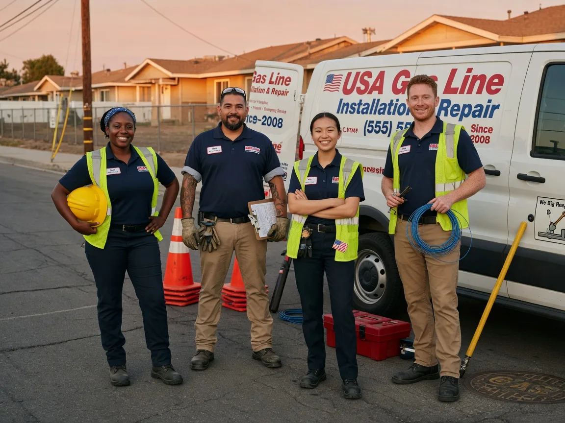 Gas Line Installation company in Oilton, TX